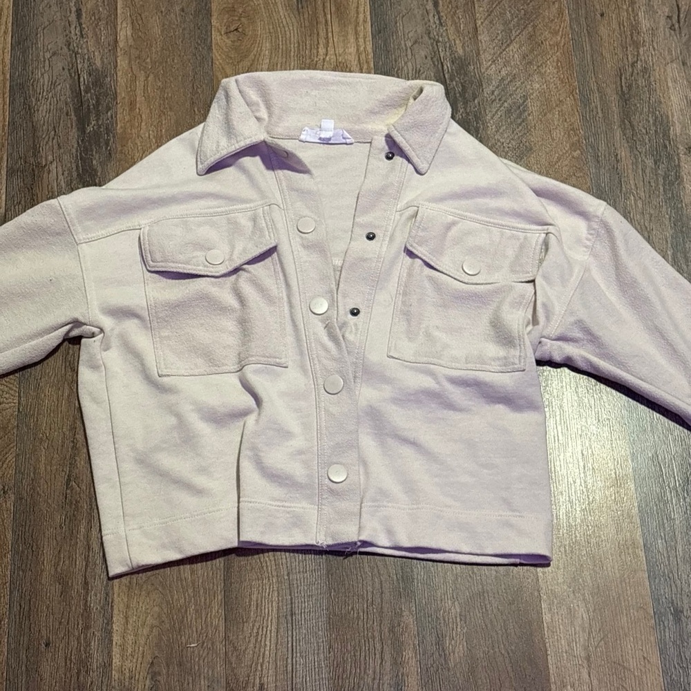 Hippie Rose Beige Knit Jacket